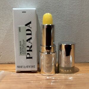 NEW Prada Banana Lip Balm Travel size from NYC Popup Event